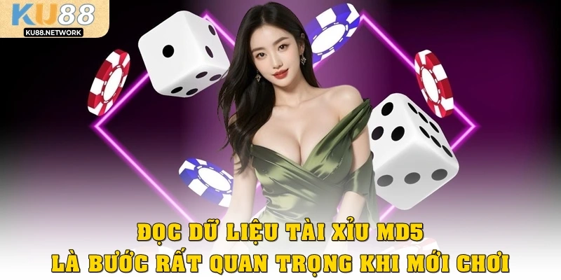 Đọc dữ liệu Tài Xỉu MD5 là bước rất quan trọng khi mới chơi